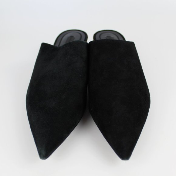 NEW Alexander Wang Pointy Toe Suede Mule - Picture 5 of 16